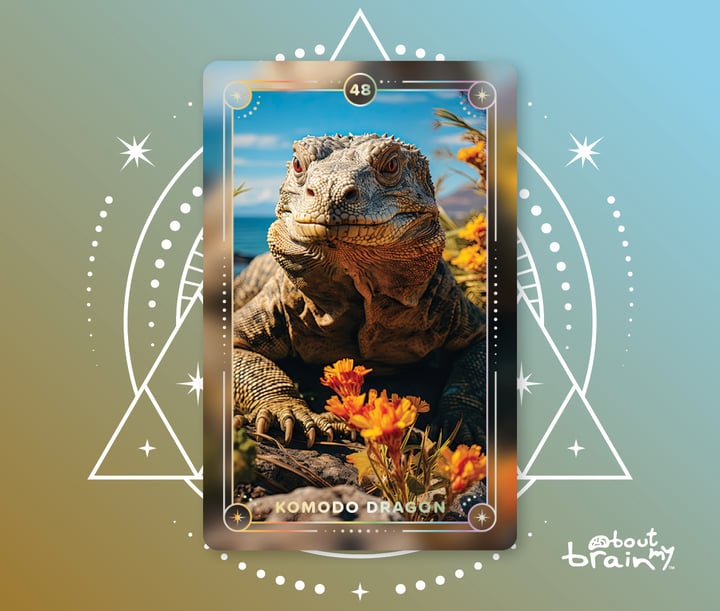 Komodo Dragon | Meaning & Significance | Spirit Animals Oracle Deck