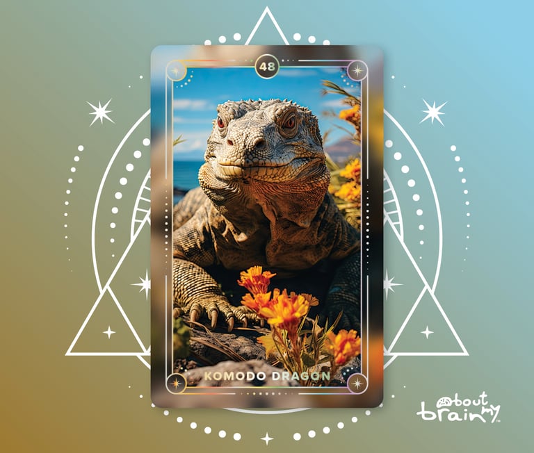 Komodo Dragon | Meaning & Significance | Spirit Animals Oracle Deck