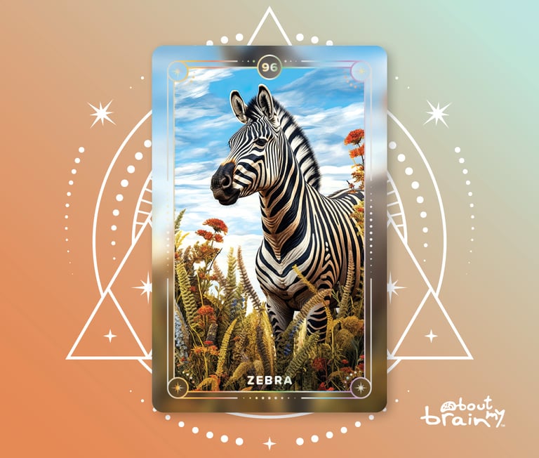 Zebra Meaning & Significance Spirit Animals Oracle Deck